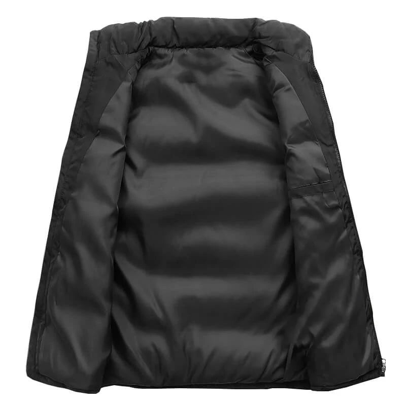 Customized Men and Women Puffer Vest Warm Vest Jacket Sleeveless Coat Warm Sleeveless Jackets Autumn Winter Padded Coat