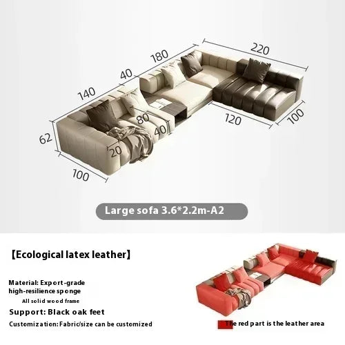 Modern Cheap Sofa Large Lounge Brown Comfortable European Designer Loveseat Sofa  Daybed Reading Salon Meuble Home Furniture
