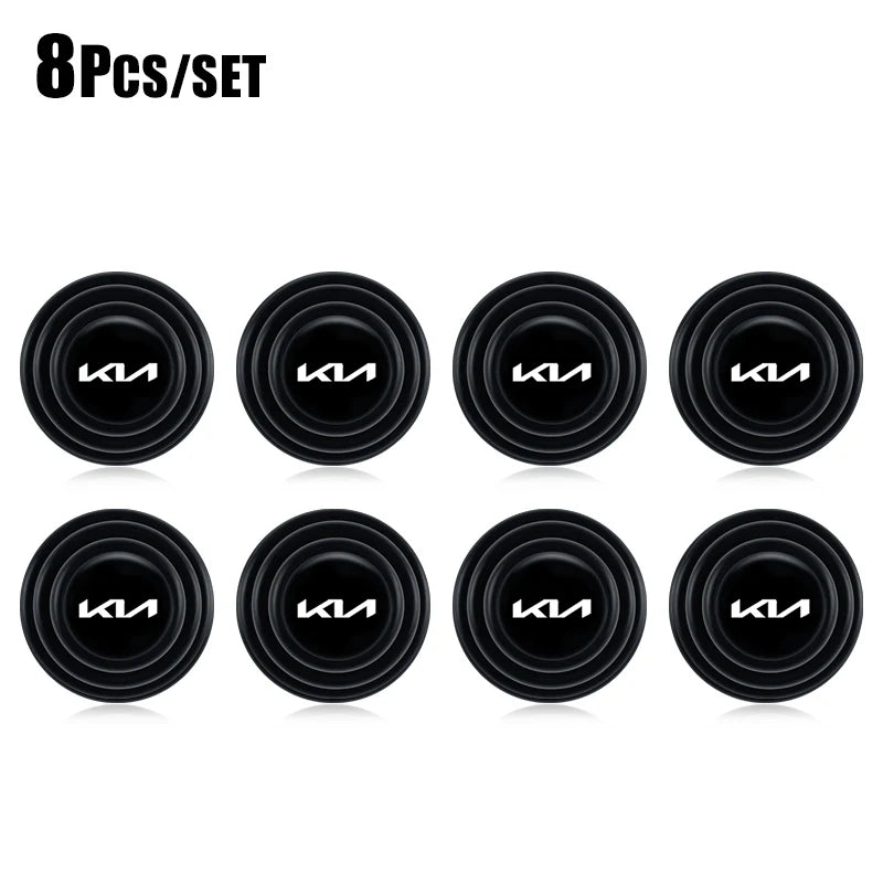 KIA Car Door Anti-shock Pad Anti-noise Buffer Gasket Auto Interior For KIA EV6 Stinger RIO Sorento Picanto Ceed Borrego Syros K4