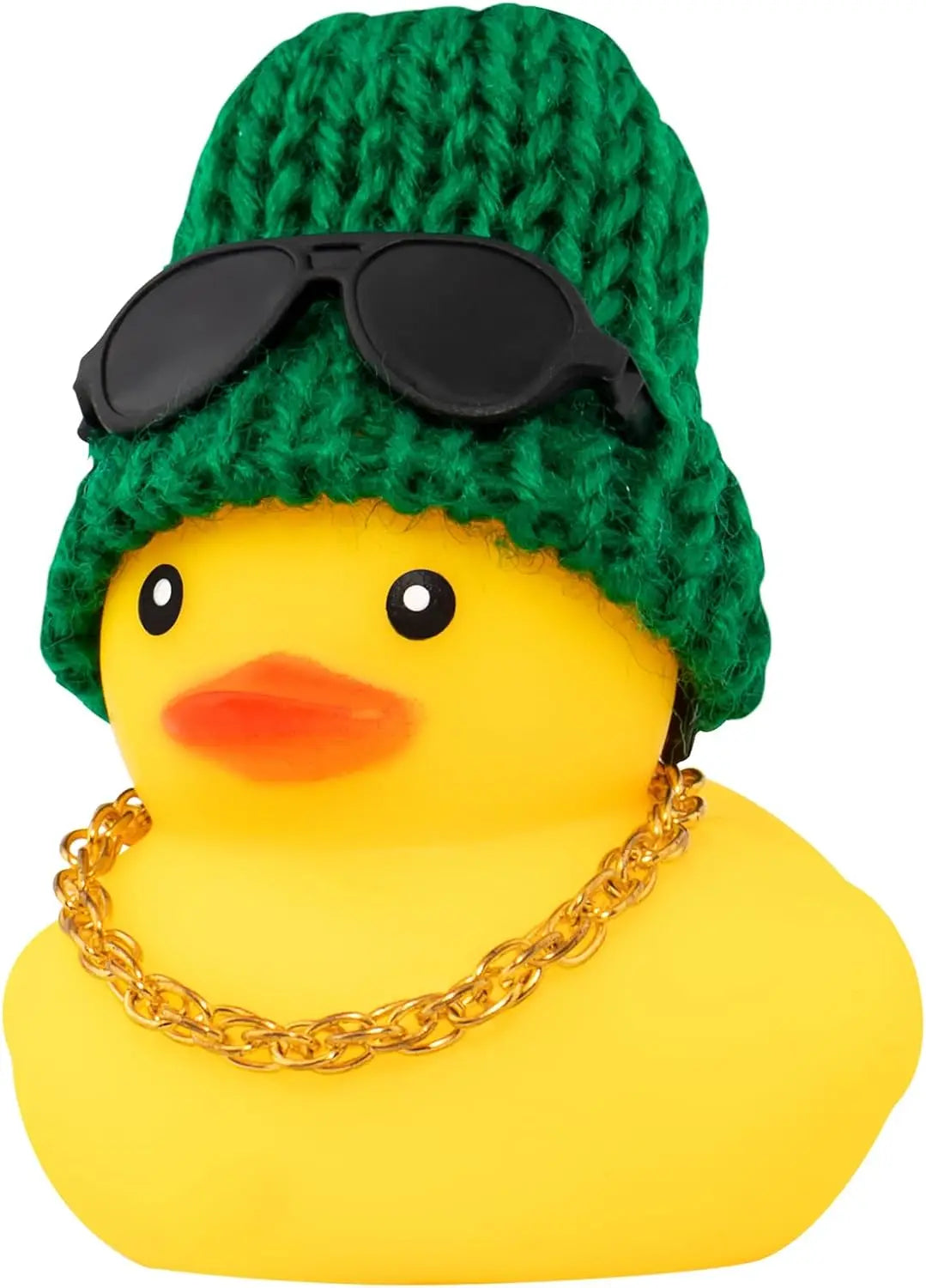 Rubber Duck Car Ornaments Yellow Duck Car Dashboard Decorations with Propeller Helmet for Christmas Decor and Home Decorations