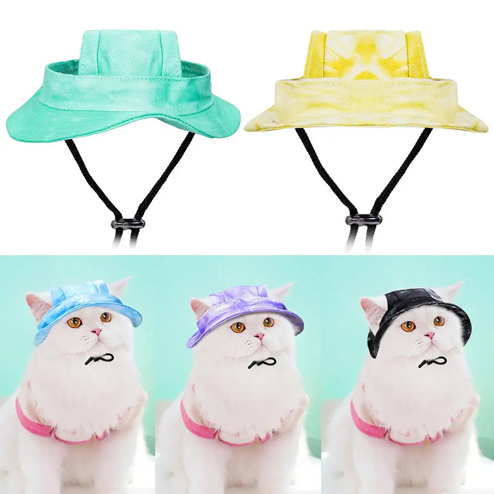 Pet Hat With Ear Holes Sunscreen Baseball Cap For Large Medium Small Dogs Summer Dog Cap Sun Hat Outdoor Hiking Hat Pet Product