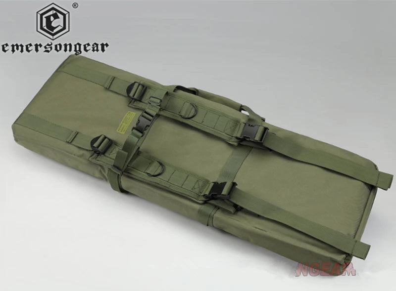 Emersongear Tactical Rifl Bag Double Gun Case Waterproof Carbine Backpack Molle System Rucksack Transportation Bag 94CM