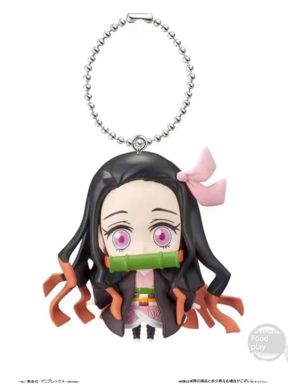 Authentic Bandai Capsule Toy Kimetsu No Yaiba Hanging Pendant Tanjirou My Wife Shan Yi Yi Zhi Zhu Brand New