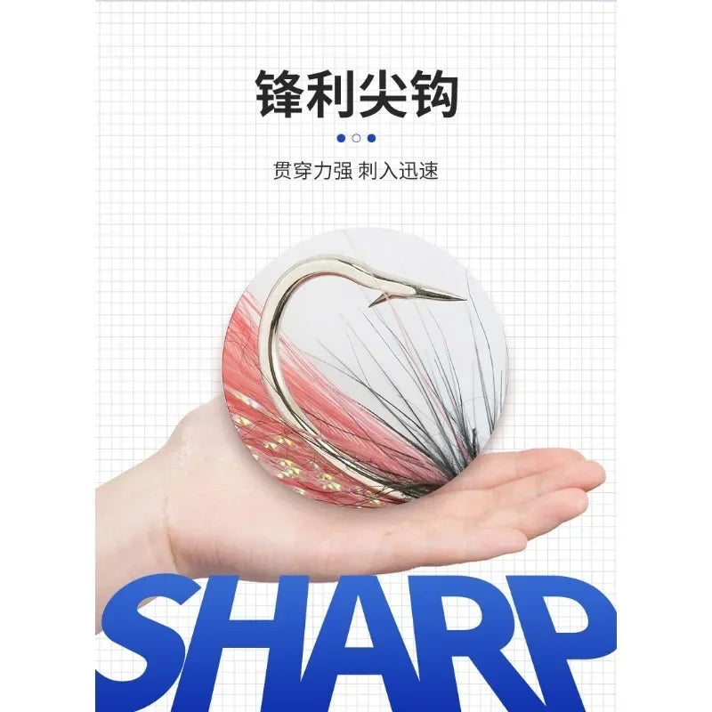 Mino Bait With Sharp Hook Locust Bionic Bait Fishing Gear Luya Bait Fishing Lures All Waters Colorful Attractive