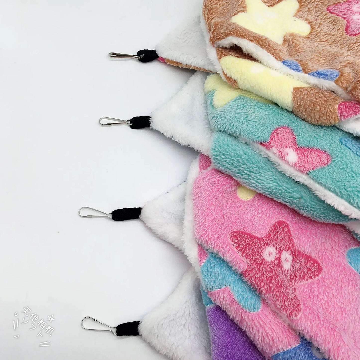 Double-layer Warm Hamster Hammock Small Pet Hanging Beds Ferret Guinea Pig House Small Animals Chinchilla Squirrel Plush Cage