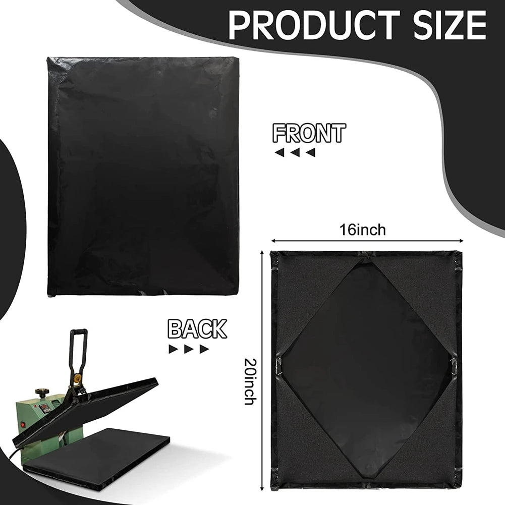 BHBD-Heat Press Platen Wrap Cover, Heat Press Heating Plate Protective Cover High Temperature Anti-Stick