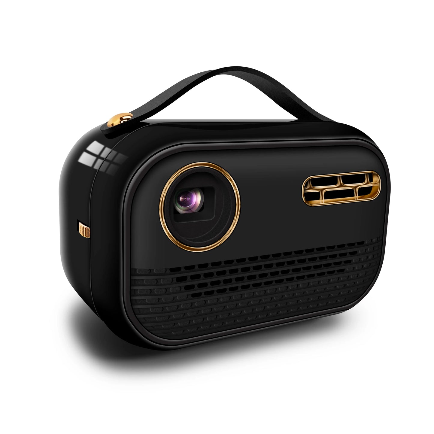 Mini Portable Projector Home Theater 4K 3D DLP Android Smart Ceiling Car Outdoor Wifi Bluetooth Mobile Battery Rechargeable LED