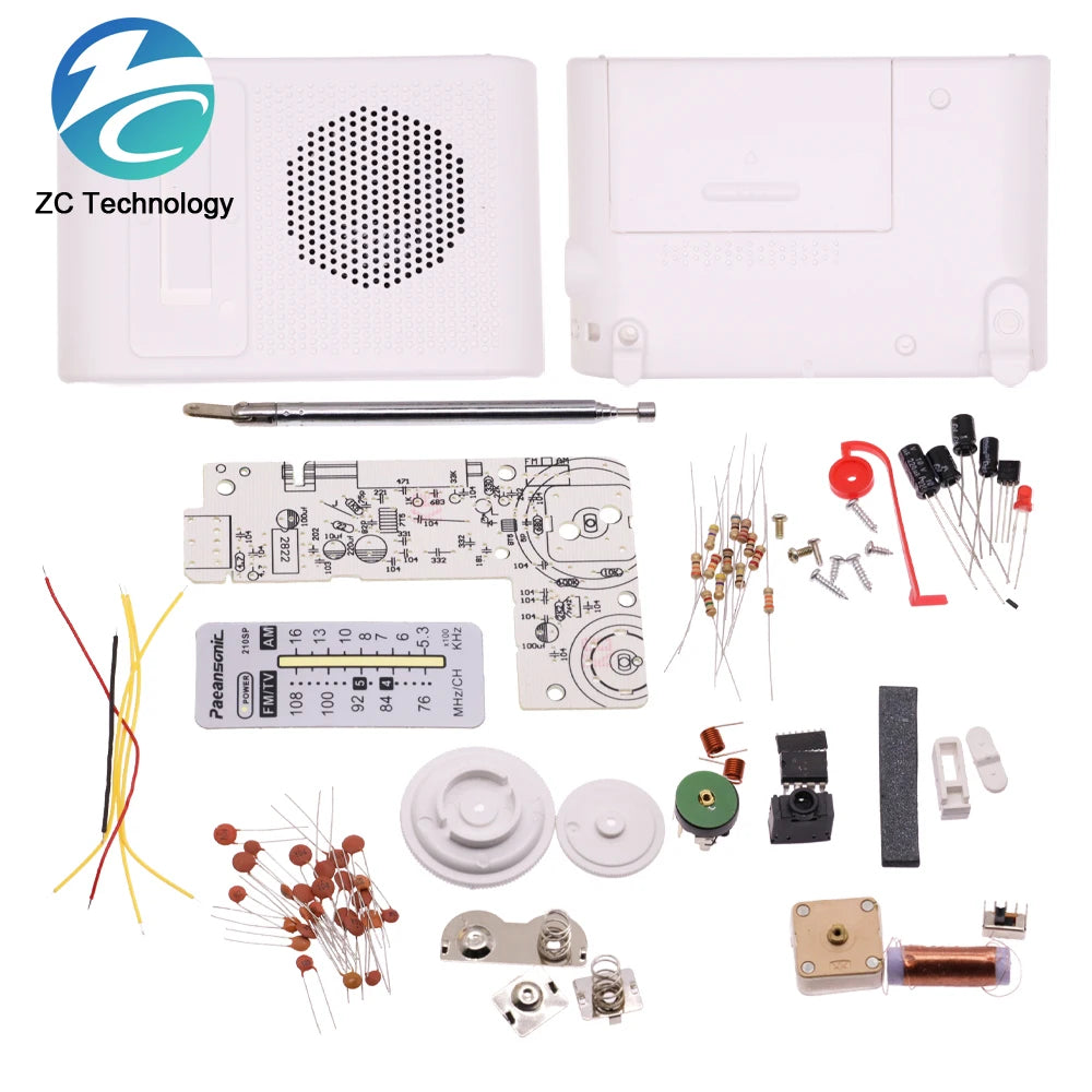 CF210SP AM/FM Stereo Radio Kit DIY Electronic Assemble Set Kit For Learner July DropShip DIY laboratory