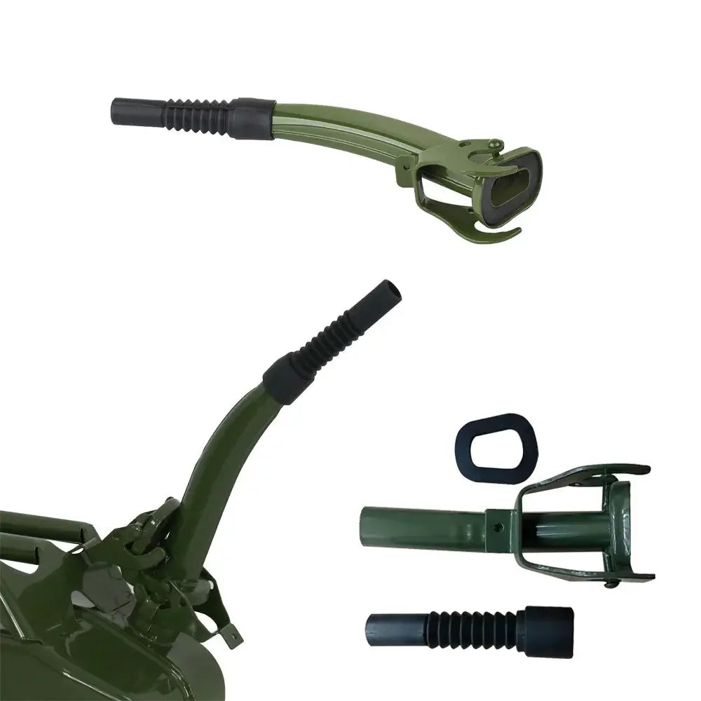 For 5L Jerry Cans Metal Rubber Jerry Gerry Can Pouring Spout Flexible Nozzle Petrol Fuel Seal Ring Petrol Can Jerry Can