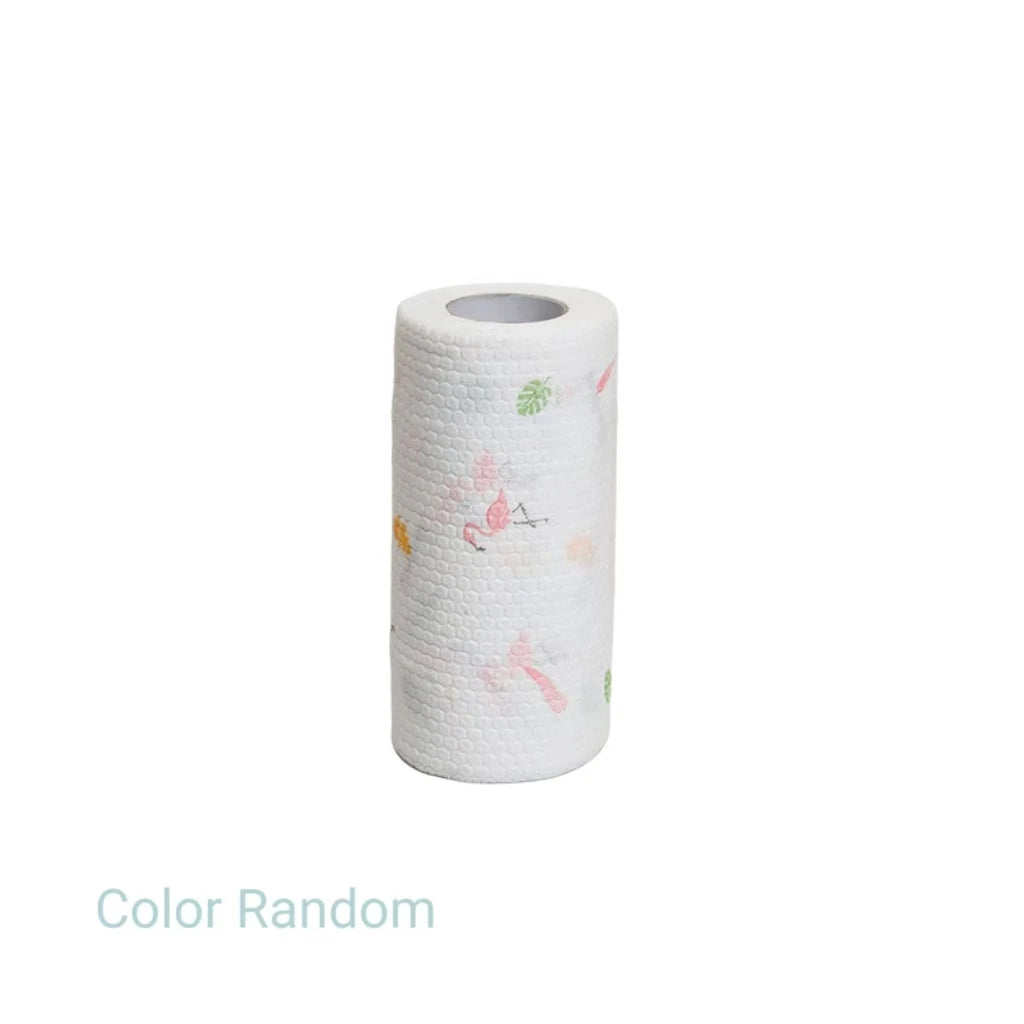 Thick, Washable, Printed, All-Purpose Kitchen Cloth – Suitable for Both Wet and Dry Cleaning, Lint-Free and Ideal for Washing Up