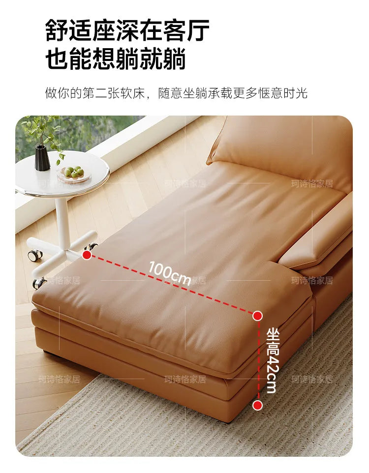 Floor Apartment Living Room Sofa Italian Comfortable Multifunctional Minimalist Sofa Cinema Relax Meuble Maison Home Furniture
