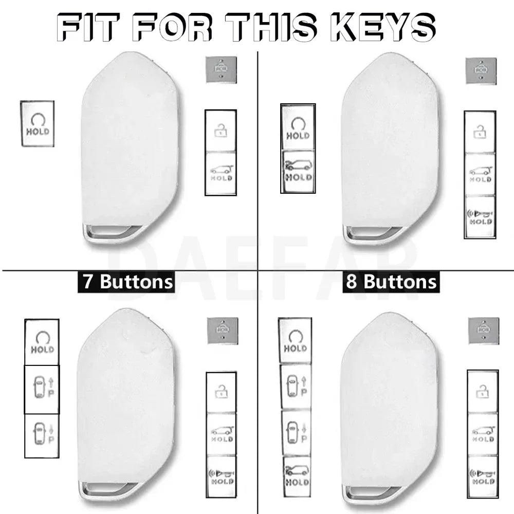 Soft TPU Key Case for Kia Sorento Morning Ev9 Key Case for Kia Picanto Ev9 Accessories 2024 Protector Holder