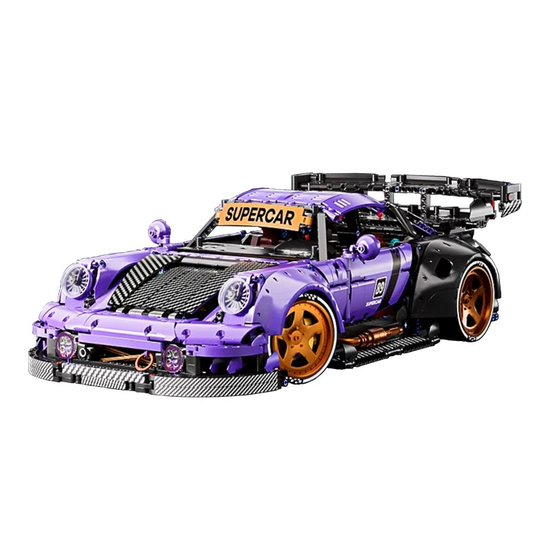 IN STOCK 10544 MOC Technical Remote Control Sports Car Building Blocks Assembling Bricks Model Toys for Boys Christmas Gift Set