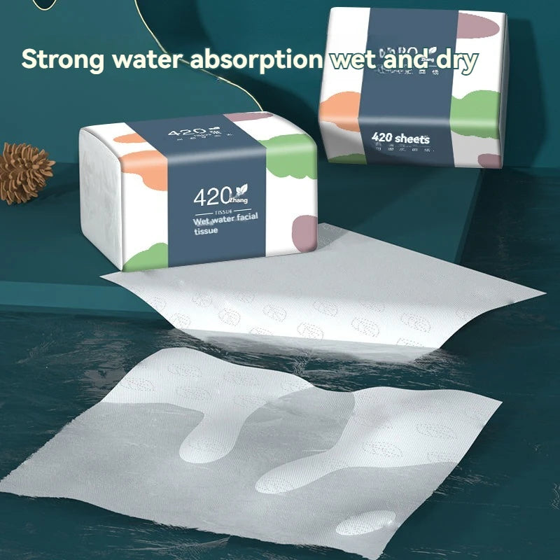 1-9PCS Box Paper Towel Whole Box Affordable Household Toilet Paper Virgin Wood Pulp Paper Towel Home Napkins Toilet Paper