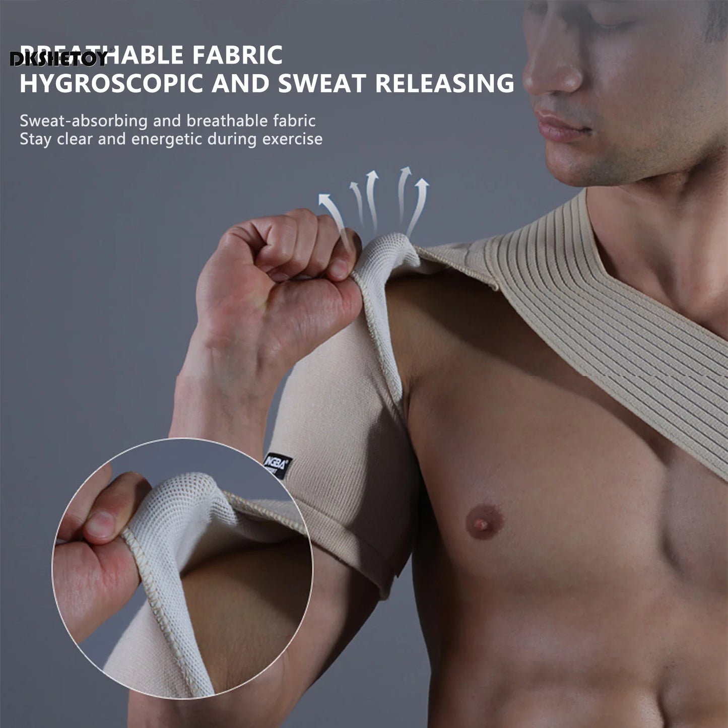 Adjustable shoulder strap Support Brace for Torn Rotator Cuff Sports Shoulder Protective belt Neoprene Support Back Bandage