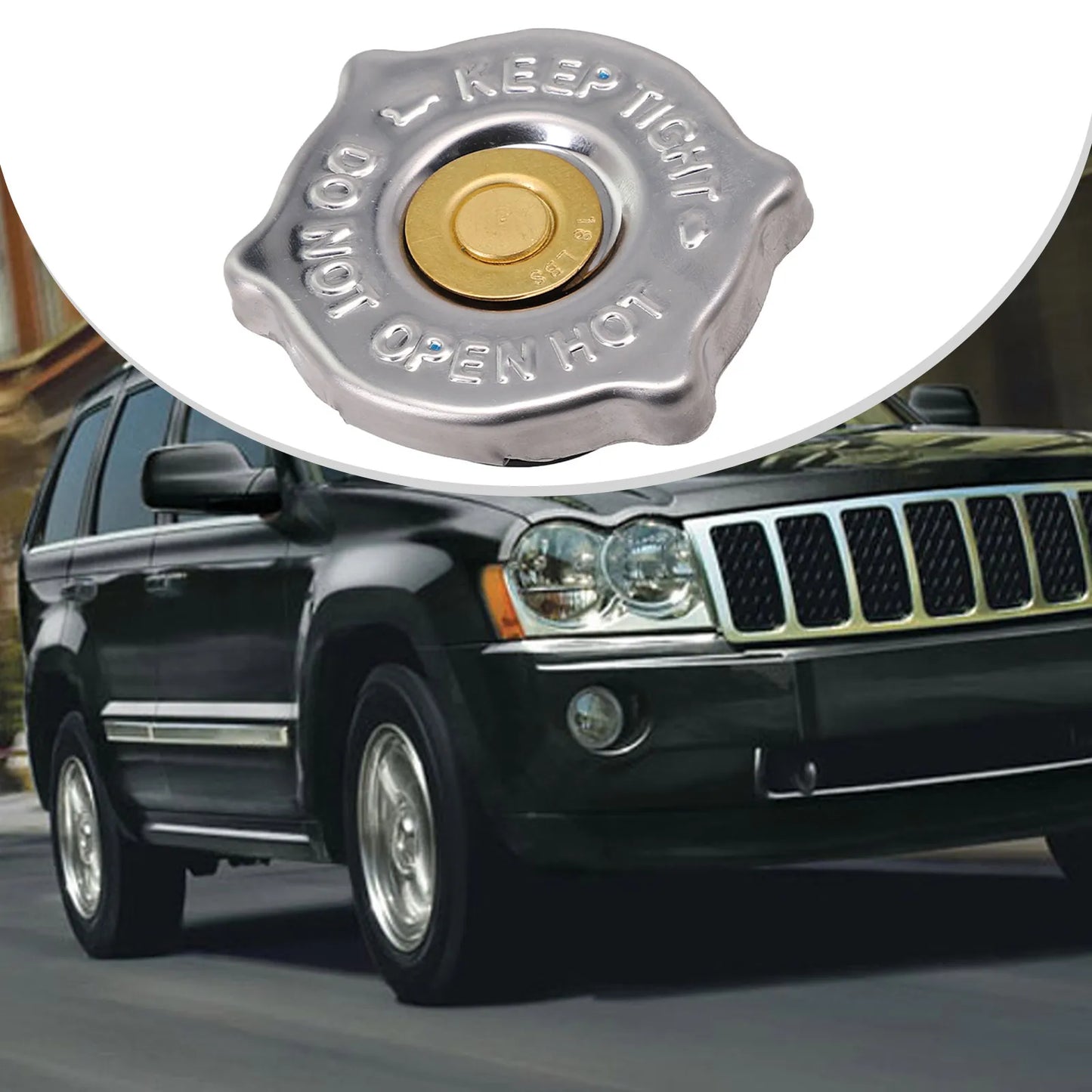 Radiator Cap 18LBS 52079799AA For Jeep For Wrangler For Chrysler For Dodge 93-04 Automotive Thermal Accessory Cover