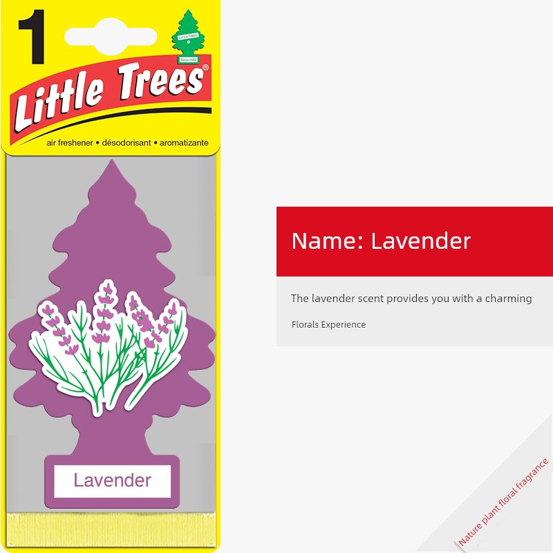 American Small Tree Jasmine Scented Green Tea Car Aromatherapy High-End Car Essential Oil Perfume Pendant Interior Decoration Supplies Car Interior Lasting Suit