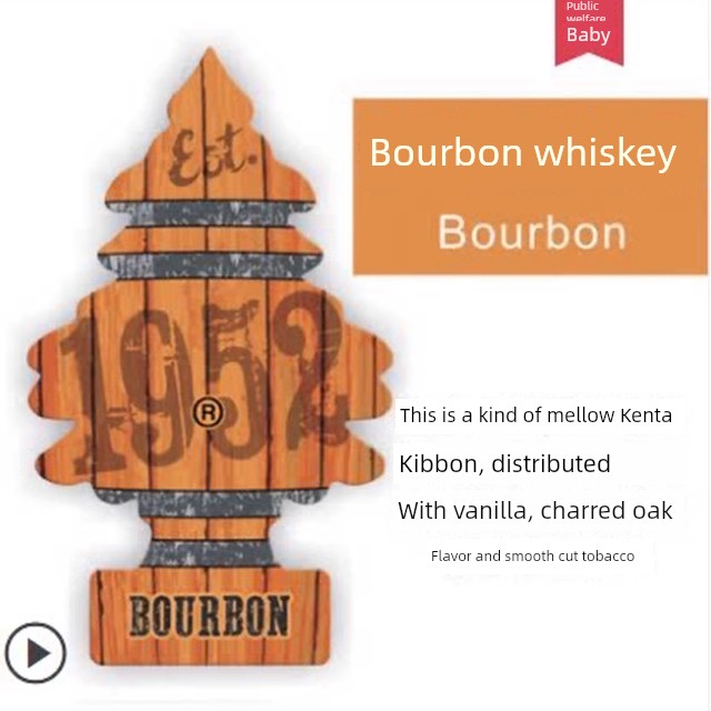 Jasmine Scented Green Tea American Small Tree Pendant Car