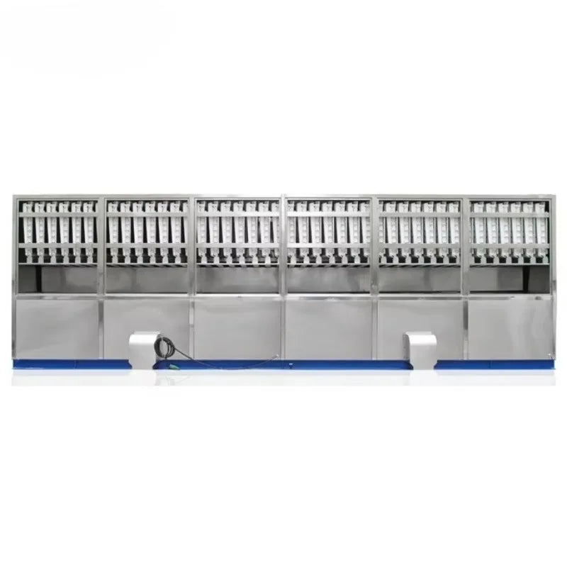 Customized Automatic PLC Controlled Ice Cube Machine 5 Ton/Day Industrial Ice Making Machine for Ice Factory & Beverage Industry