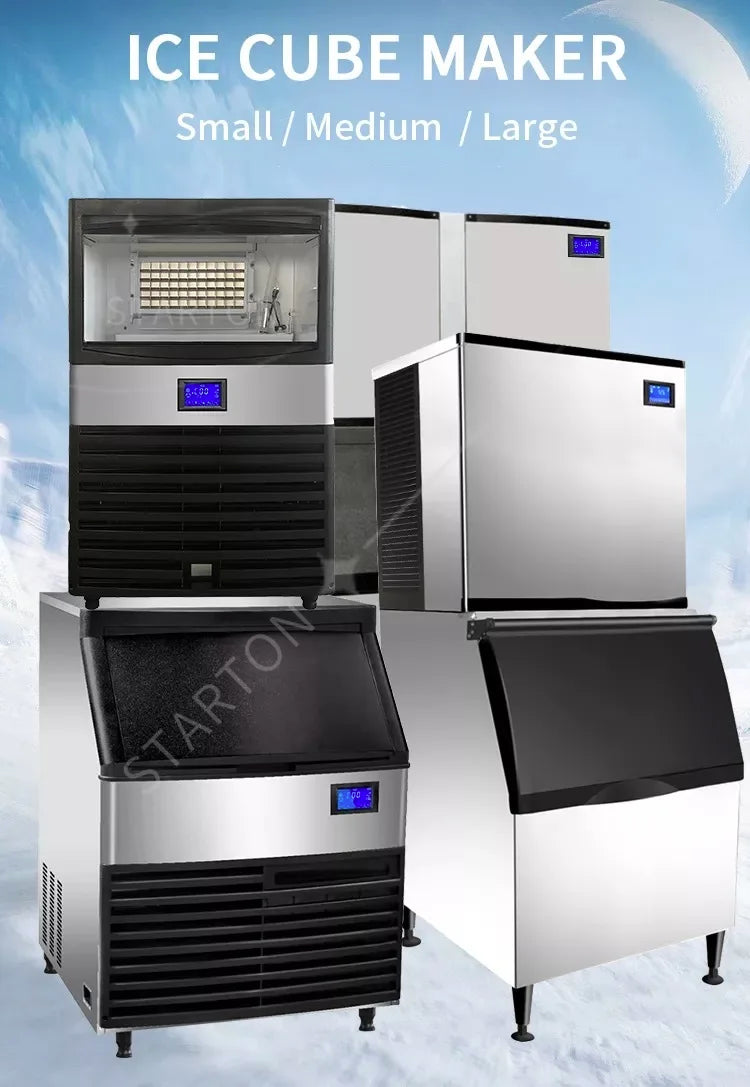Smart Ice Machine Cube Maker Industrial Home Use Commercial Automatic Ice Making Machines Ice Machine