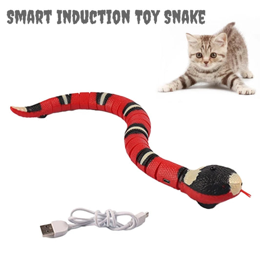 Novelty Snake Toy Funny Cat Interactive Toys Cat Stick Snake Tease Pet Dogs Play Mischief Novelty Gift Kitten Interactive Teaser