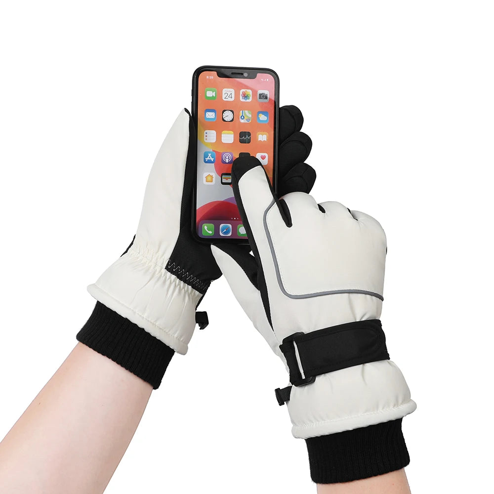 Winter Gloves for Men Women, Waterproof Thermal Snow Ski Gloves Outdoor - Work, Hiking, Skiing, Running, Biking, Riding Glove