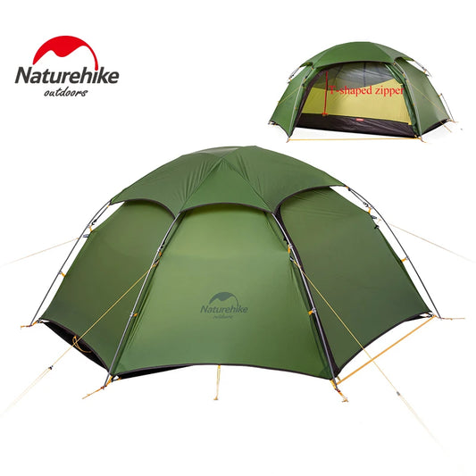 Naturehike Cloud Peak Tent Ultralight Waterproof 2 Person Backpacking Tent Portable Outdoor Hiking Beach 4 Season Camping Tent