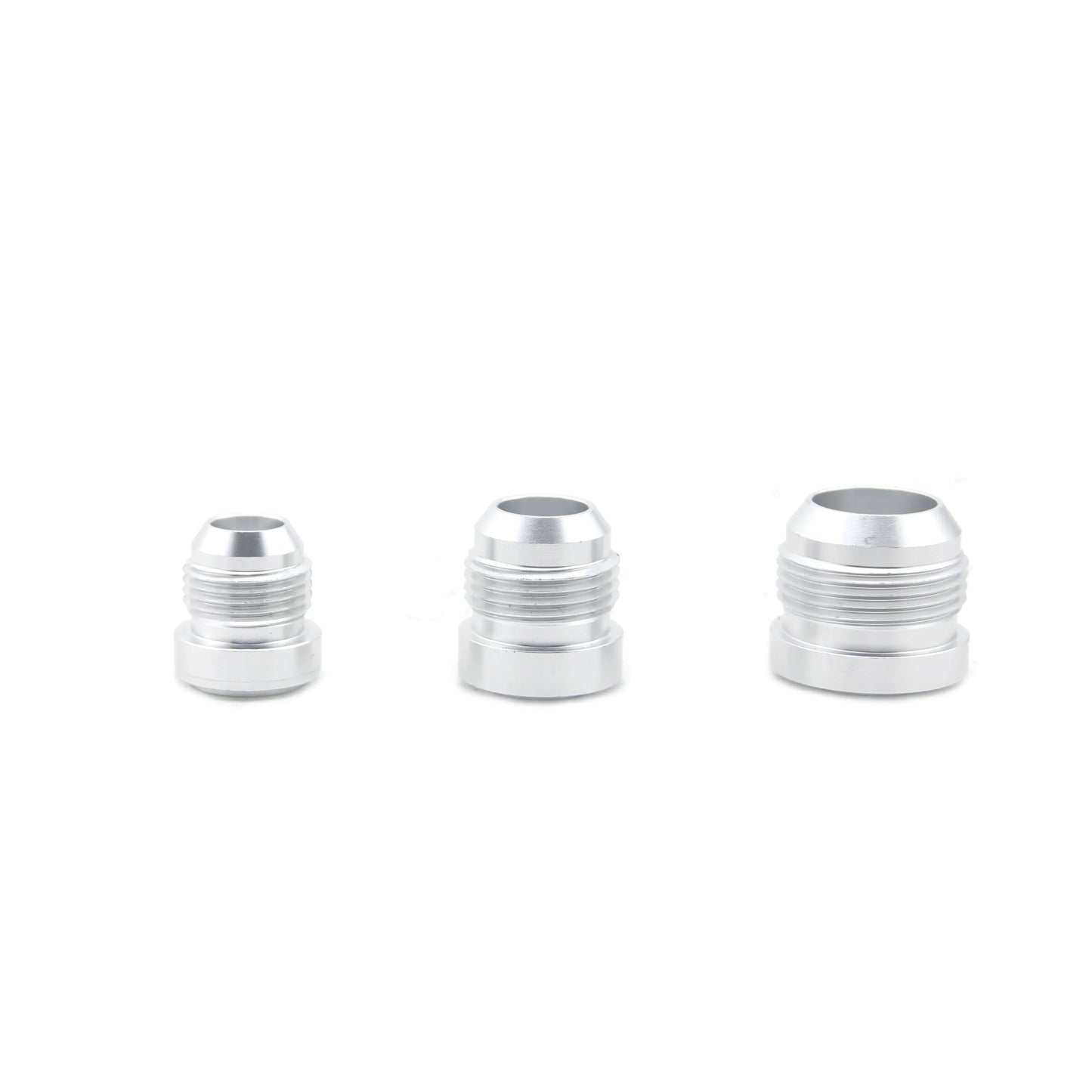 Aluminum  Hose Fitting Male Billet AN6 AN8 AN10 AN12 AN16 AN20 Straight Male Weld Fitting Adapter Weld Bung