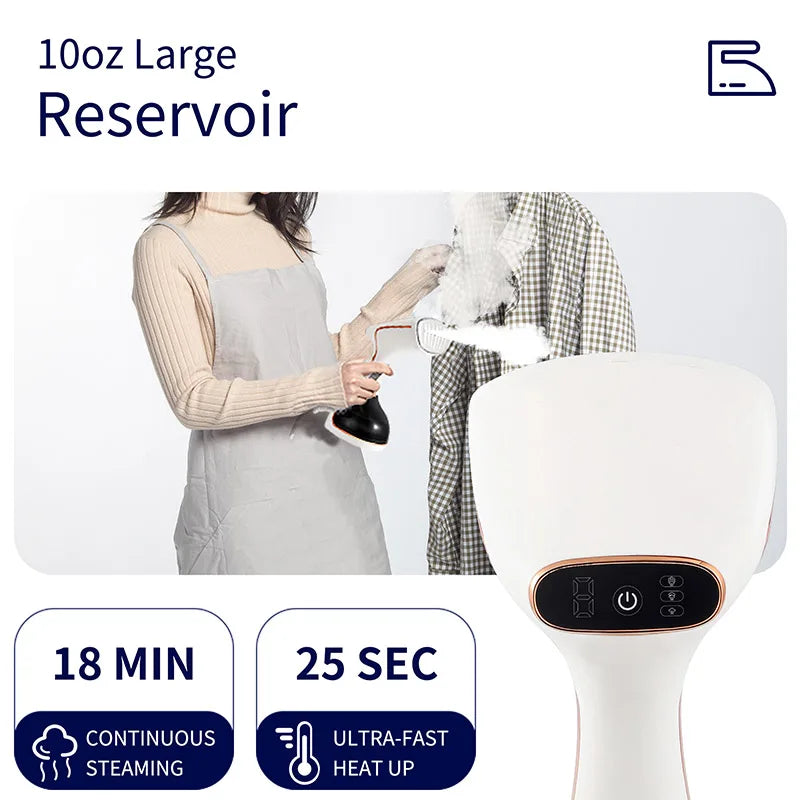 Household Vaporizador Prendas Steamer Portable Vertical 320 Ml, Lothes Portable Quick Heat Ironing Vaporizador for Home Travel