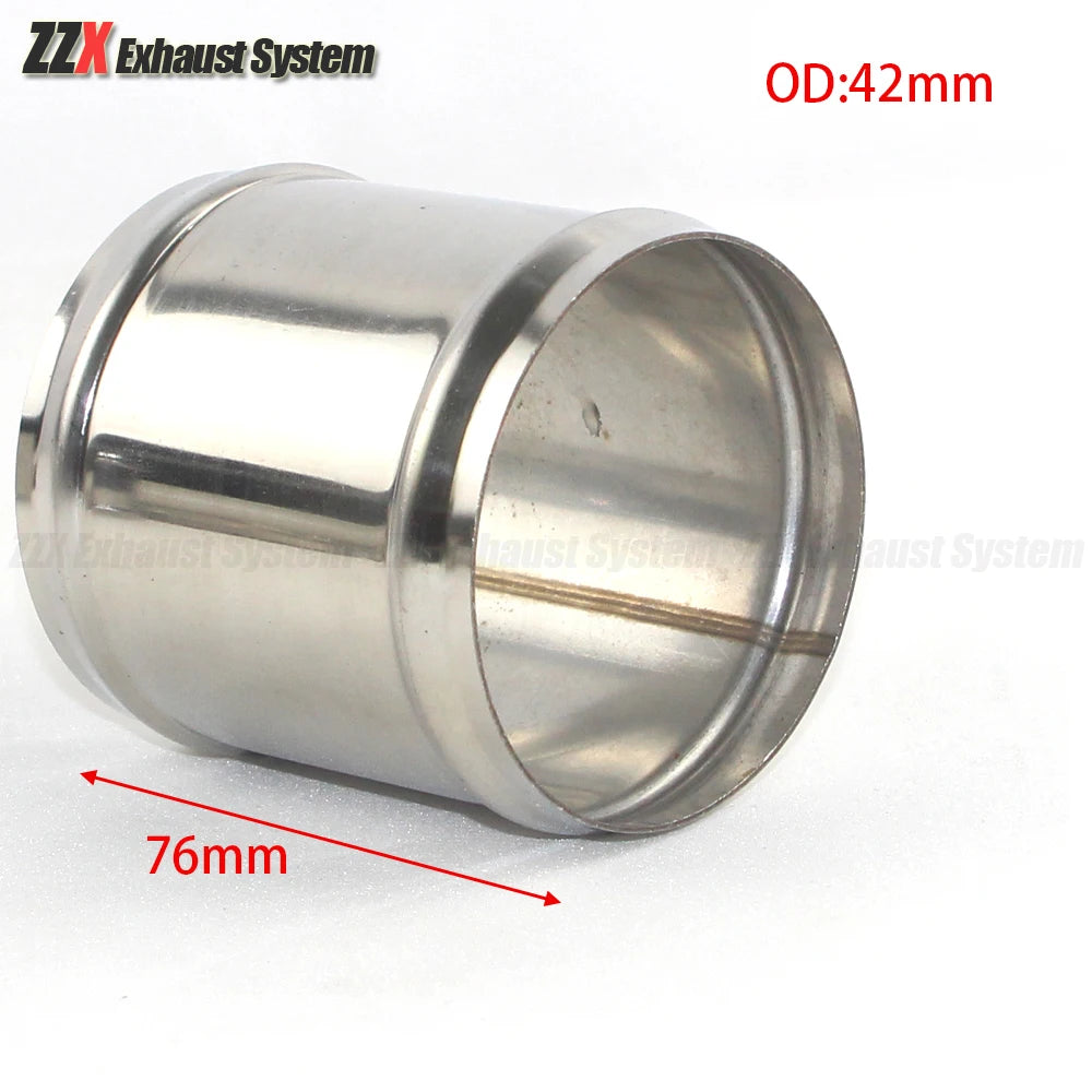 Motor inlet connection pipe connecting 304 stainless steel tube general 25/32/38/42/45/50/60/63/70/76/80/90/101 mm