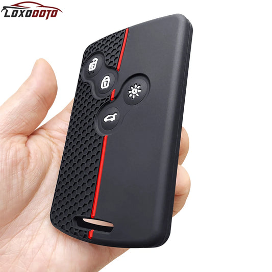 Siliconekey Case Card Cover Holder For Renault Megane 3 2 4 Kadjar Laguna 3 Koleos Clio 4 Captur Scenic 3 Stage Koleos Logan