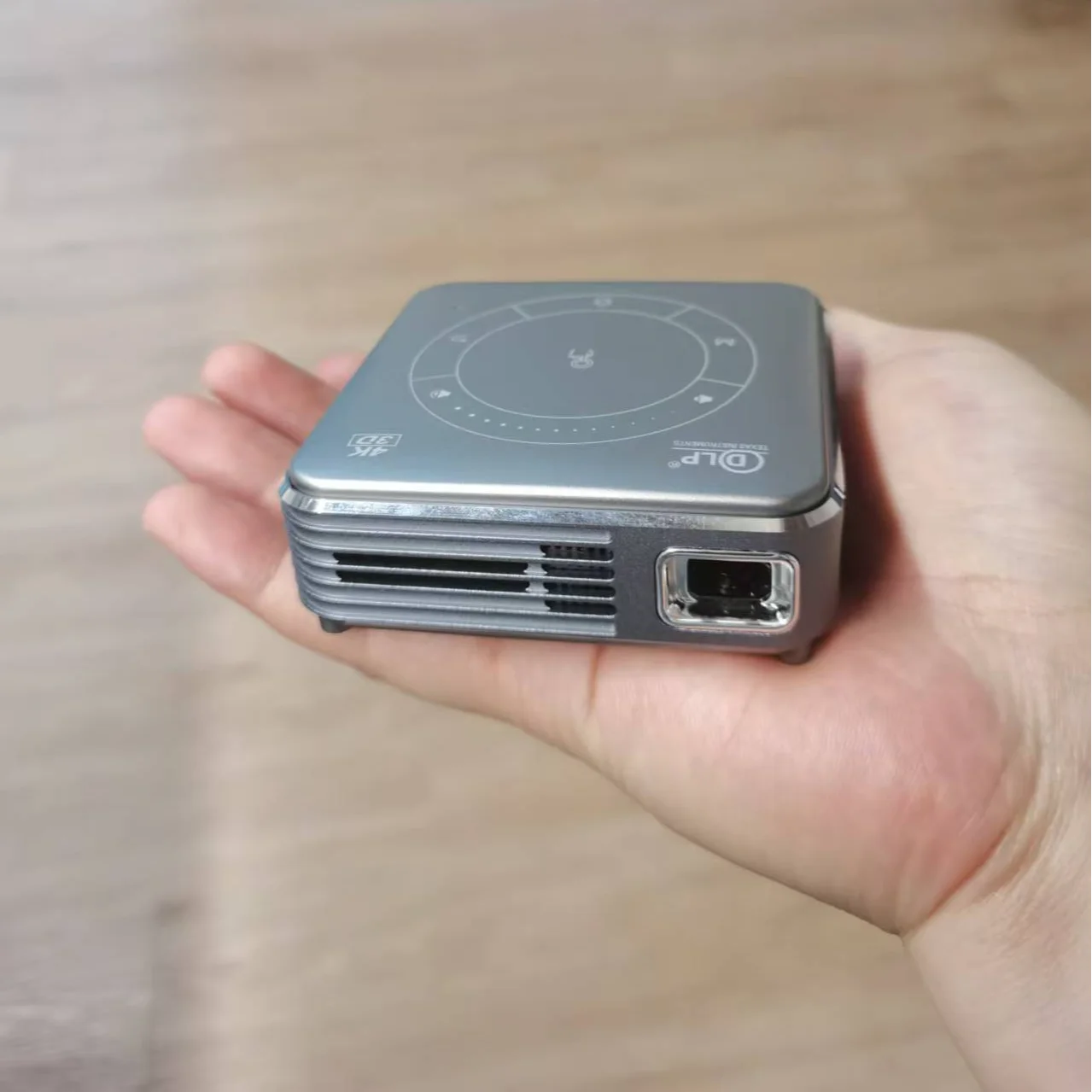 Mini Portable Projector Home Theater 4K 3D DLP Android Smart Ceiling Car Outdoor Wifi Bluetooth Mobile Battery Rechargeable LED