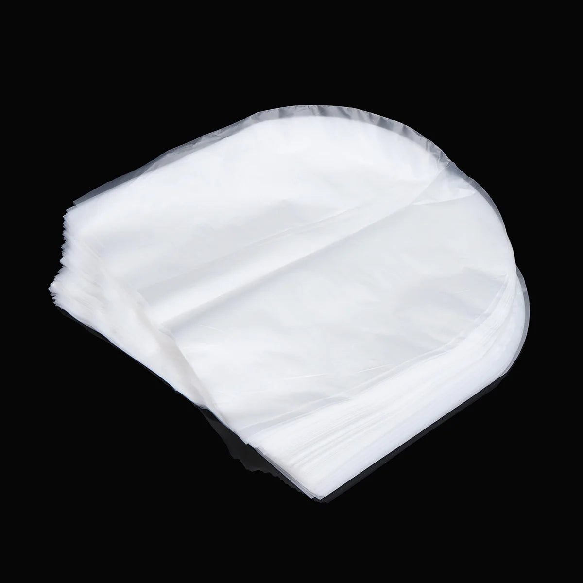 100pcs PE Vinyl Record 12'' LP LD Record Plastic Bags Anti-static Record Sleeves Outer Inner Plastic Clear Cover Container