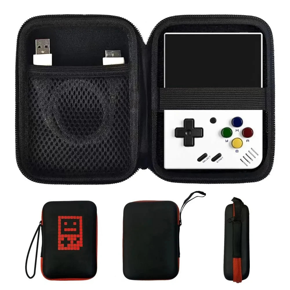 Protective Cover for MIYOO Mini Plus Game Console Silicone Case Gaming Console Sleeve Skin Anti-Slip with Lanyard for MIYOO Mini