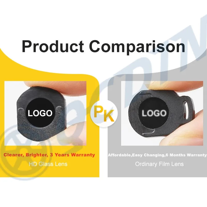 QCDIN for Renault LED Car Door Lights Logo Projector Light for Renault Magane Koleos Laguna Latitude Talisman Renault Samsung