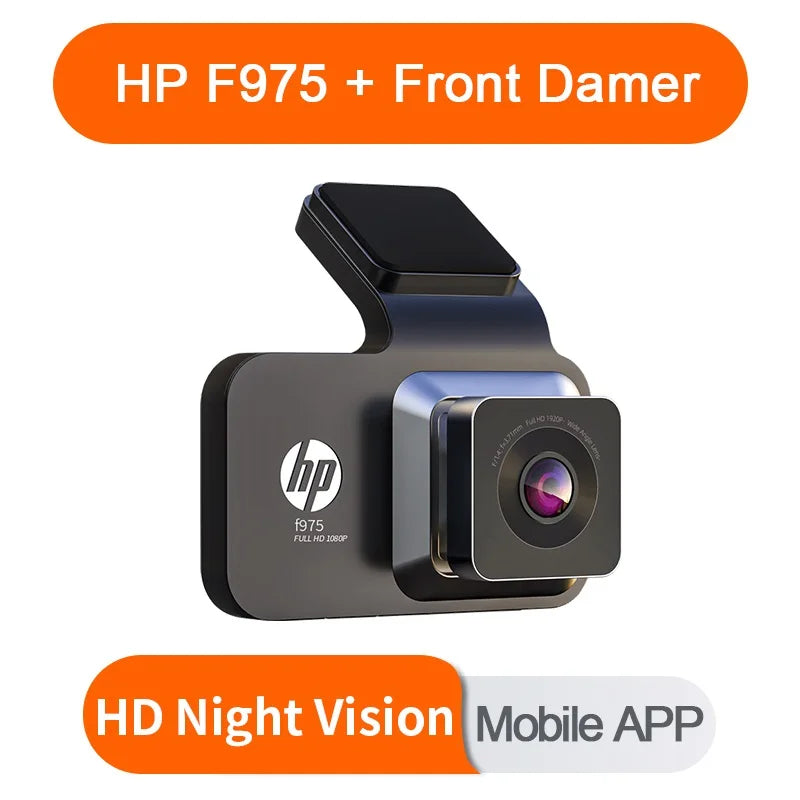 HP dash cam Car Recorder HD Night Vision Car camera WiFi Car DVR Video Loop Video Parking Monitor dashcam auto dash car camera