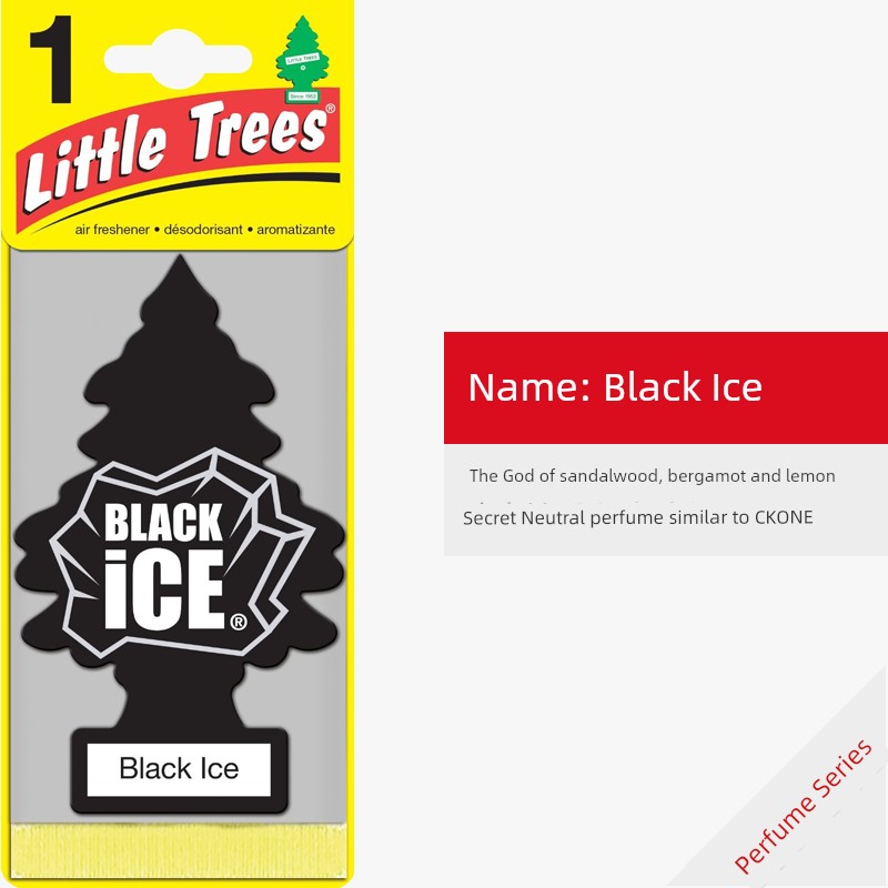 American Small Tree Jasmine Scented Green Tea Car Aromatherapy High-End Car Essential Oil Perfume Pendant Interior Decoration Supplies Car Interior Lasting Suit