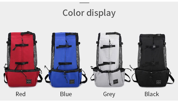 Outdoor Travel Large Capacity Pet Bag Outdoor Convenient Carry Breathable Cat and Dog Double Shoulder Backpacks Wholesale