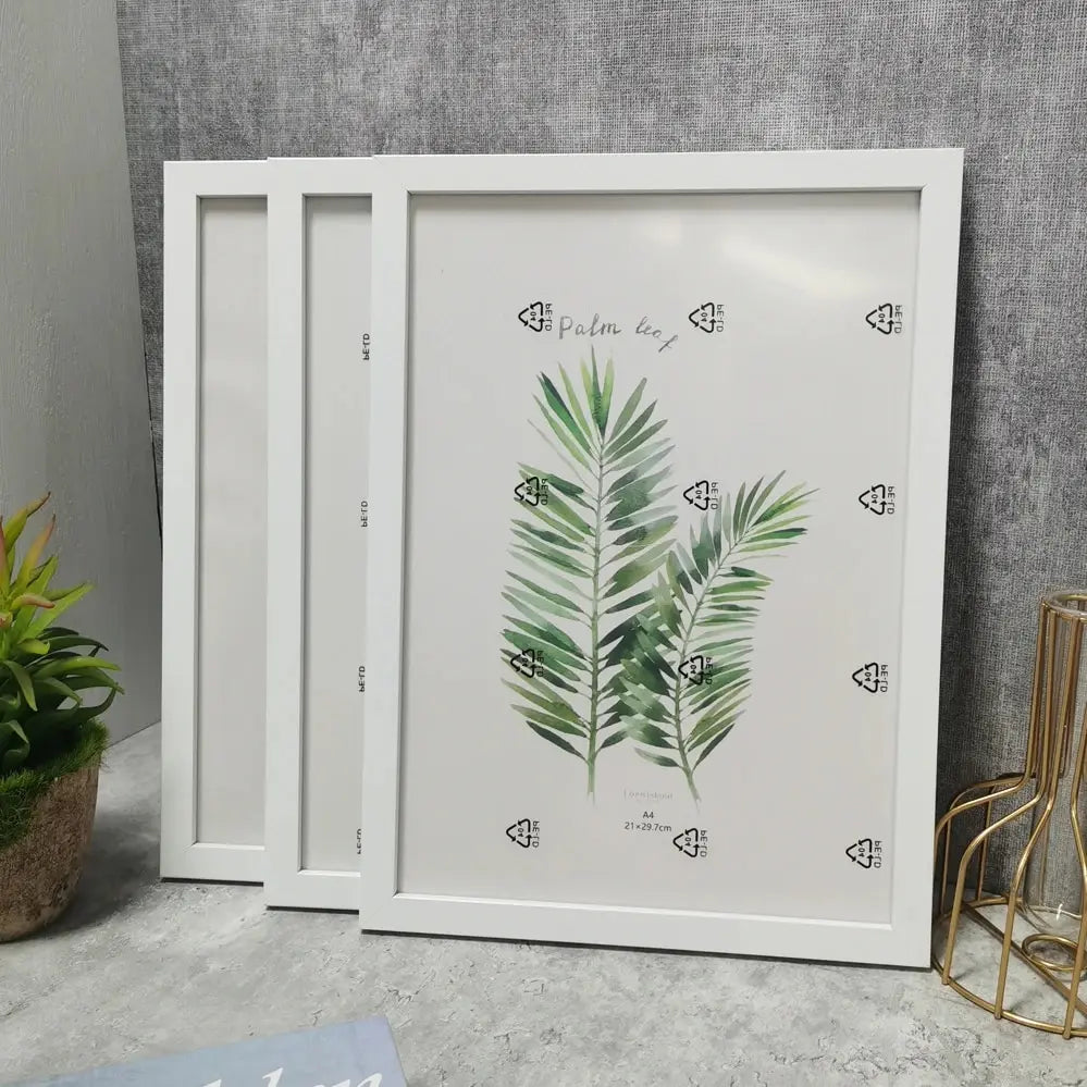 3Pcs Wooden Photo Frames For Picture Wall 10X15 15X20 20X25 A4 Pictures Frame Stand For Pictures Photo Decor Commemorative Gift