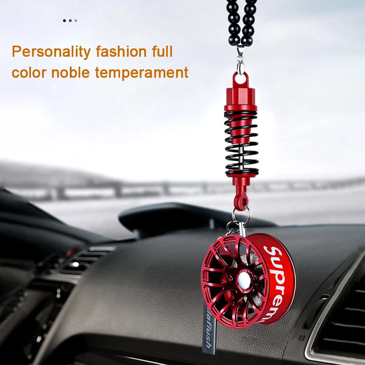 Creative Wheel Hub Brake Shock Absorber for Car Pendant Up-market Customization Car Interior Ornaments Accessories