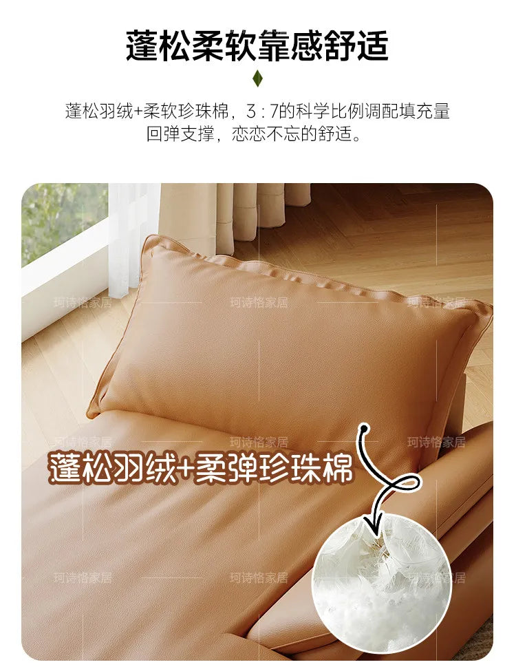 Floor Apartment Living Room Sofa Italian Comfortable Multifunctional Minimalist Sofa Cinema Relax Meuble Maison Home Furniture