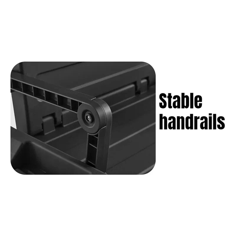 60L Outdoor Storage Box Foldable Storage Box Car Camping Accessories Car Supplies Thickened Storage Box ﻿