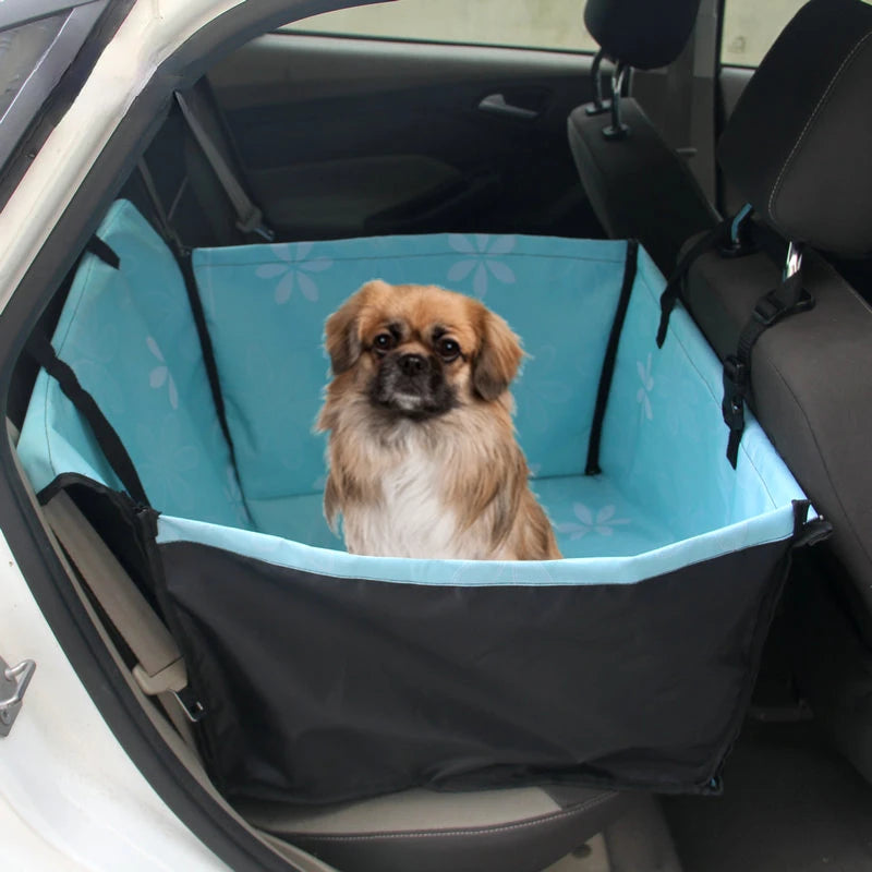 Pet Carriers Dog Car Seat Cover Carrying for Dogs Cats Mat Blanket Rear Back Hammock Protector transportin perro