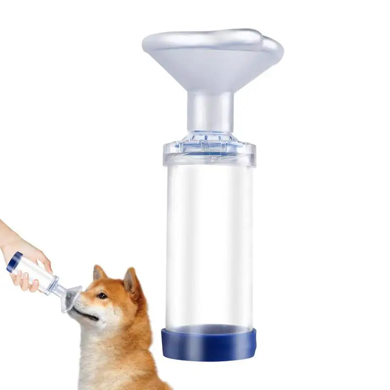 Dog Cat Inhaler Spacer Feline/Cannie Aerosol Chamber Inhaler for Adults Children Cats/Dogs Veterinary Tool