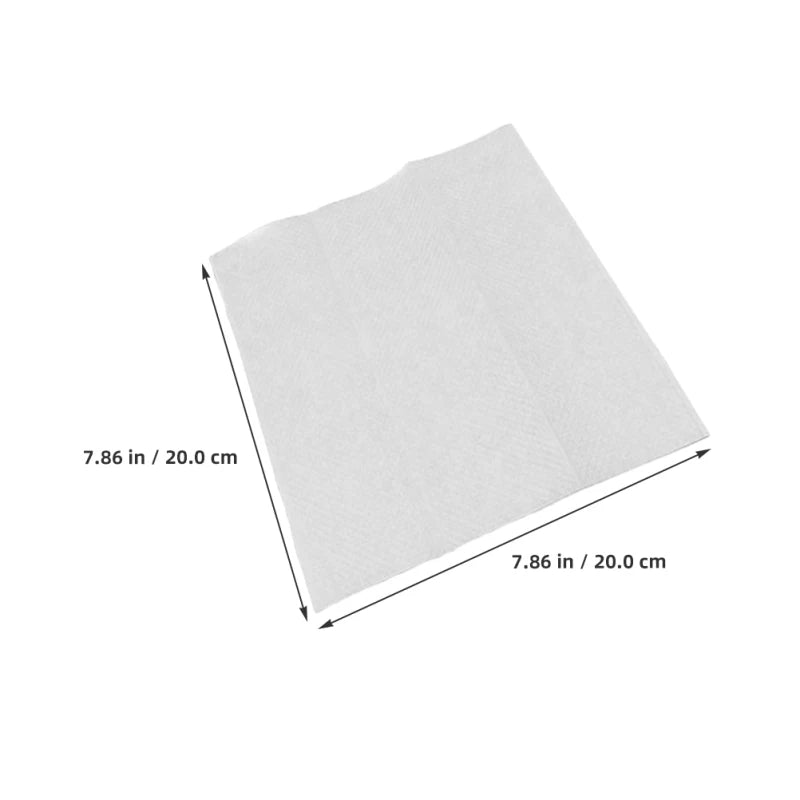 5Pcs Thick Paper Towels Hand Napkins For Hotel Bathroom Kitchen Water Absorbent Multi Function Refill Dispenser Sanitary Tissue