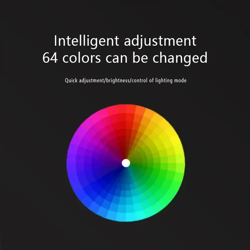 For Kia 64 Color RGB Symphony Car LED  Interior Ambient Light