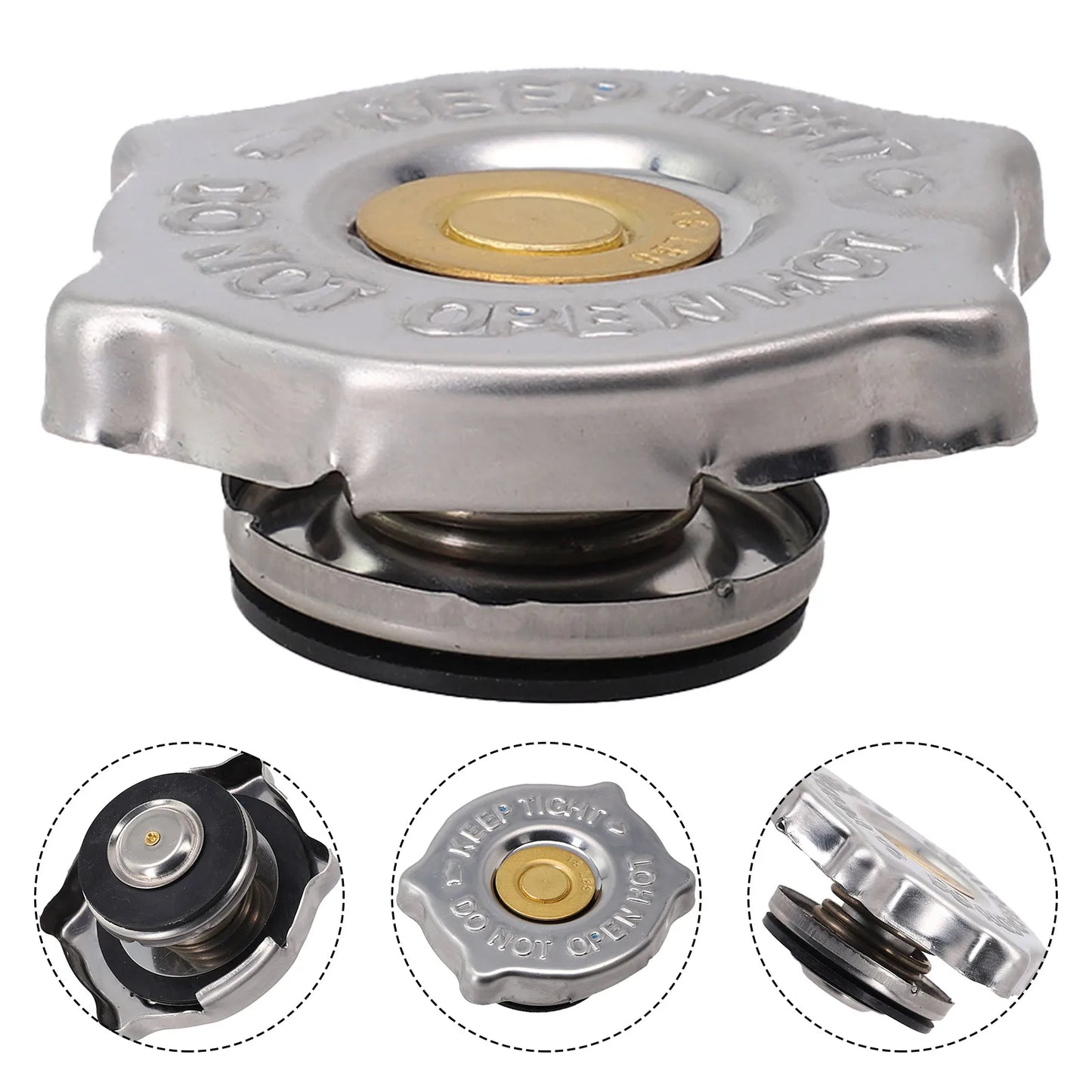 Radiator Cap 18LBS 52079799AA For Jeep For Wrangler For Chrysler For Dodge 93-04 Automotive Thermal Accessory Cover