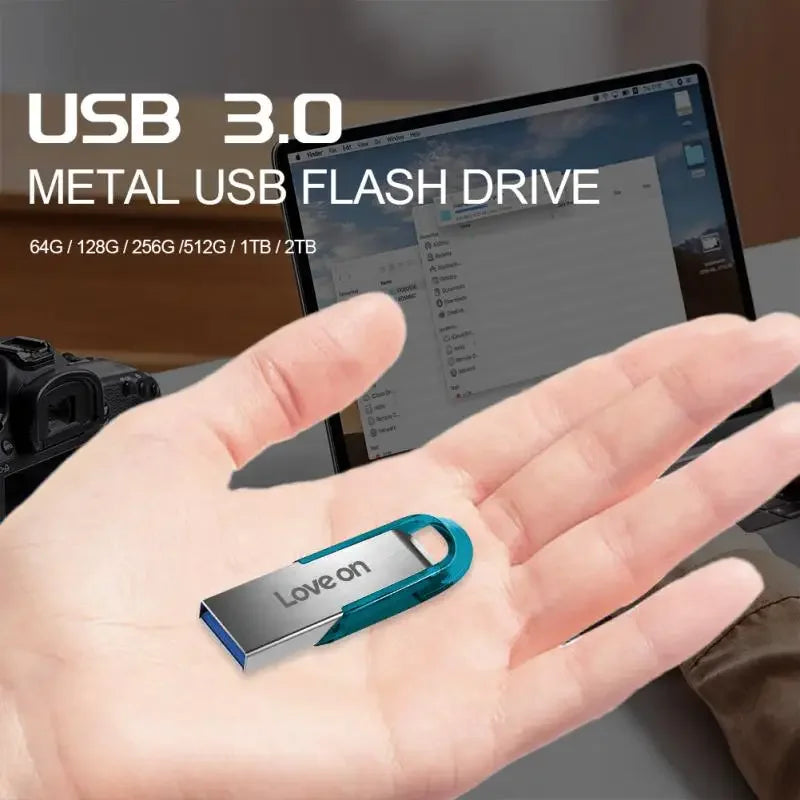 2tb USB 3.0 Flash Drive High Speed Pen Drive 1tb Usb 3. 0 Memory Stick 512gb Cle Usb 128GB Flash Pendrive Metal Memoria Usb Disk