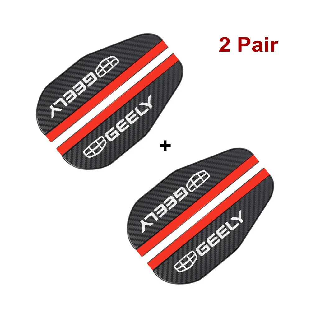 For GEELY GC6 GC9 LC EMGRAND X7 EC7 EC8 CK ATLAS CK2 CK3 2pcs Flexible PVC Rearview Mirror Cover Rain Shade Rainproof Blades Pad