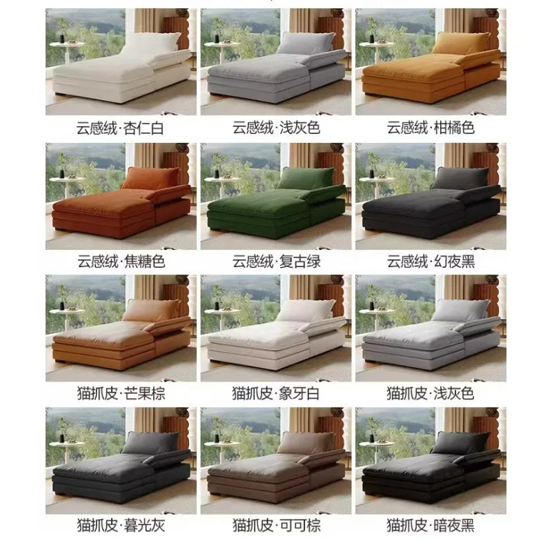 Floor Apartment Living Room Sofa Italian Comfortable Multifunctional Minimalist Sofa Cinema Relax Meuble Maison Home Furniture